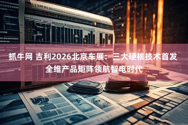 抓牛网 吉利2026北京车展：三大硬核技术首发 全维产品矩阵领航智电时代